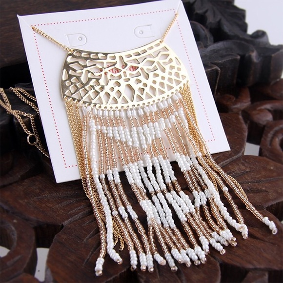 Stella & Dot Avalon Fringe Necklace - Picture 3 of 5